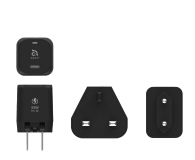 Ładowarka i akumulator Adam Elements OMNIA P3 USB-C 33W Compact Wall Charger czarny